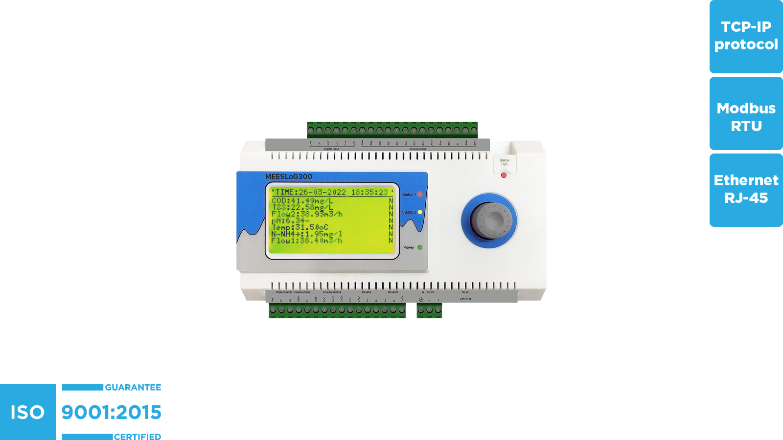 Bộ Gateway/Datalogger giao thức TCPIP truyền M300MTEL